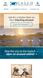 Mobile Screenshot of cascofcu.com